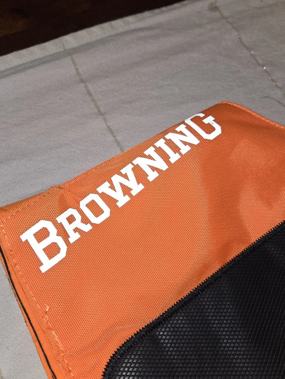 Browning Pet Products Chest Protection Vest Neoprene Reflective Orange/Black L